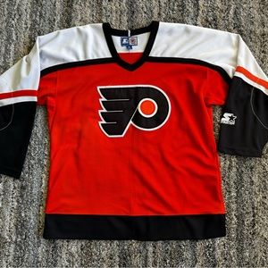 90s Vintage Starter Philadelphia Flyers NHL Jersey – Classic Logo, Size M